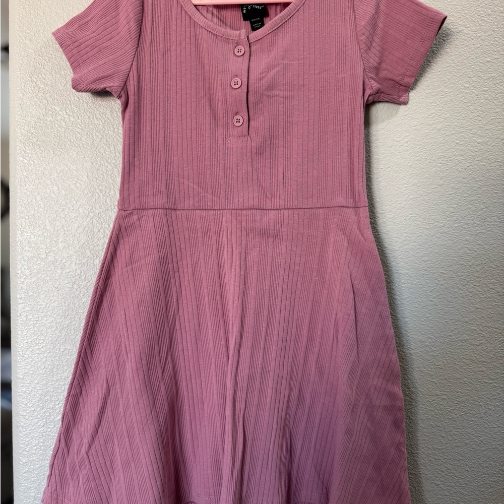 Art class Pink Kids Dress
